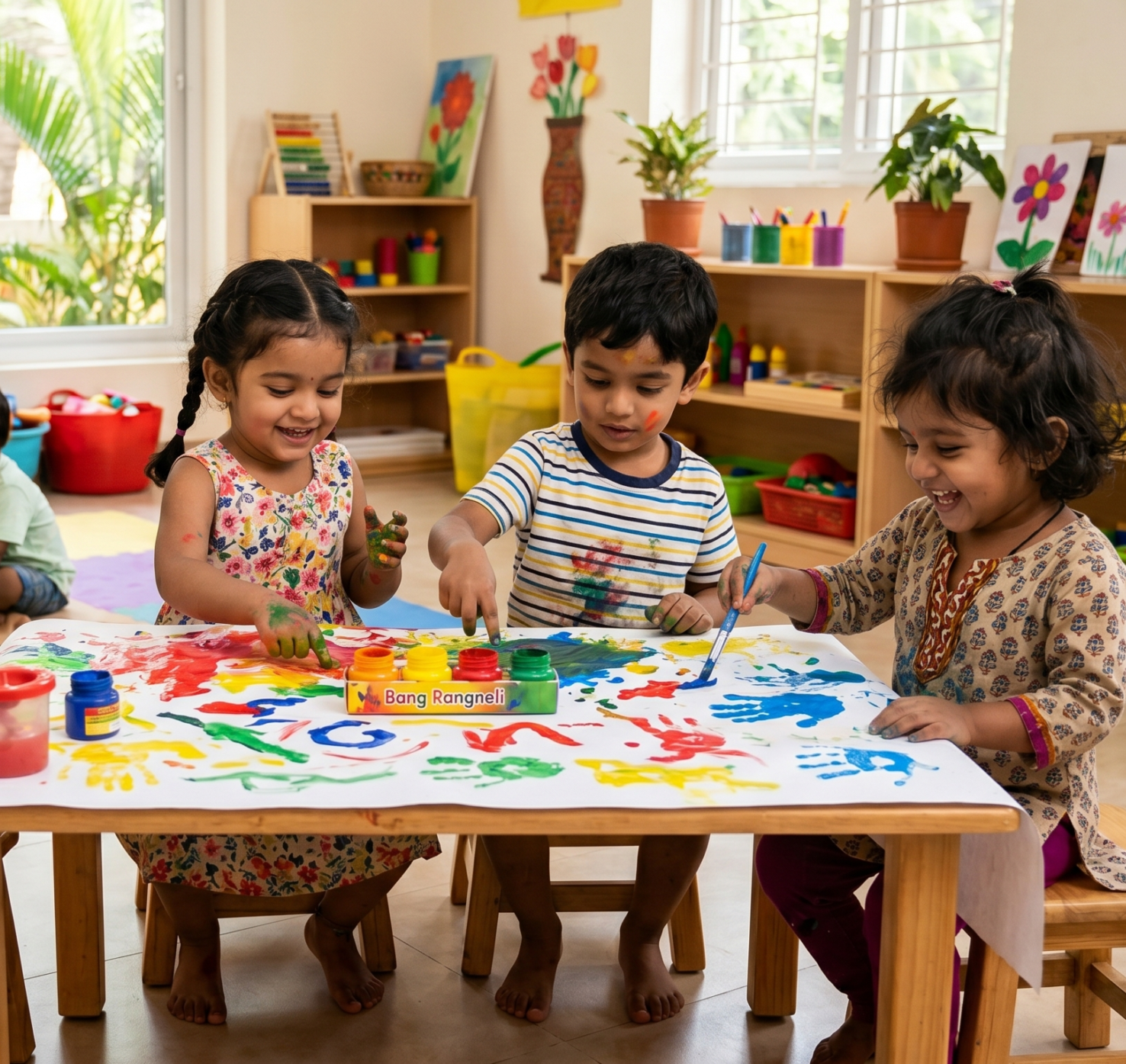 Children Painting